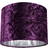 Happy Homewares Modern Purple Crushed Shade