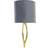 Dkd Home Decor Vägglampa Gyllene Metall 220 V Väggarmatur
