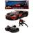 Jada Spiderman Miles Morales 2017 Ford GT legetøjsbil og figur i metal 17 cm