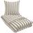 Borg Design sengetøj Dynebetræk Beige, Hvid (220x220cm)