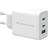 Conceptronic ALTHEA12W oplader til mobil enhed Hvid Indendørs