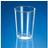 Plastglas 7 cl 60 mm Ø50 mm PS Klar,45 ps x 45 stk/krt