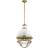 Elstead Lighting Tollis Messing Hvid Ø 40,8 cm Pendel