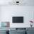 Globo Tiny LED-loftlampe, 3 lk., rektangel Loftplafond