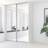 Elfa Original silv./spegel 938x2350 Skjutdörr Spegelglas (93.8x235cm)