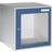 EUROKRAFTbasic Cube lockers with vision panel, HxWxD (Building Area )