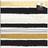 Gold Black Stripe Photo Album