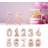 Globos Tal Dekoration Rosa Guld