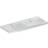Geberit Icon Light dobbel håndvask 1200x480mm til møbel/bolt hvid