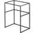 Deante Modul Håndvask Correo Sort Mat 60 x 40 cm