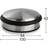 Habo dørstopper 20504 Ø101x40mm stål 20504