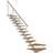 Dolle Sydney Kvartsvingstrappe Hvid 9016-DESIGN 240-292 cm