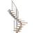 Dolle Dubai Halvsving Pearl Grey 204-252 cm