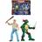 Bandai 2 Pack Action Figure VS TMNT vs Stranger Things Raphael Hopper 15 cm