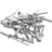 Rapid 5000379 Standard Aluminium Rivets 12mm Bag
