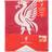 Liverpool Liverpool Bäddset Dubbel Pulse Påslakan Röd, Vit