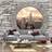 Artgeist Fototapet Secret Window, vindue med udsigt udover New York (flere størrelser) 400x280