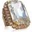 Caroline Svedbom Alexa Cocktail Ring - Gold/Transparent