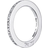 Efva Attling Thin Ring - White Gold/Transparent 17mm