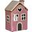 Shudehill Village Pottery Pink Heart Candle Holder