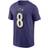 Nike Lamar Jackson Baltimore Ravens Name 7 Number T-shirt