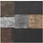 Dkd Home Decor Sort Gylden Glamour Moderne Vægdekorationer 3stk
