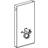Geberit Monolith cisternemodul 480x106x1010mm 3/6ltr beton