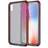 ItSkins Cover til iPhone Xs Max Gennemsigtigt Frost Grå/Rød