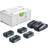 Festool Energi-Set SYS 18V 4x4.0 TCL 6 Duo
