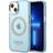 Guess GUHMP13MHTCMB iPhone 13 6,1 niebieski/blue hard case Gold Outline Translucent MagSafe