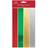 80 Christmas Xmas Foil Paper Chains Decorations Silver Gold Red & Green