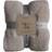 Gallery Interiors Teddy Fleece Blankets Beige