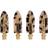 ByBarb Makeup Hair Clips 4-pak