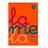 Notesbog Lamela Fluor Orange A4 5