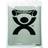 Cando Singles Low Powder Exercise Band 4-foot singles Silver: XX-Heavy