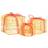 vidaXL Decorative Acrylic Christmas Decoration 3pcs