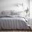 The Linen Yard Set Duvet Cover Blue, Grey