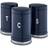 Tower Belle Midnight Blue Kitchen Container 3pcs 1.3L