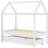 vidaXL Kids Bed Frame with a Drawer Solid Pine Wood 34.3x65.4"