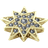 Dyrberg/Kern Wish Ring Topping - Gold/Tranparent