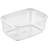 Plastbakke M 68-50 APET klar 142x105x56mm 500ml 560stk/kar