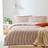The Linen Yard Hebden Duvet Cover Brown (230x220cm)