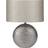 Pacific Lifestyle Make it a Silver Hammered Dot Table Lamp