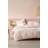 Linen House Haze Tufted Polka Dot Duvet Cover Orange, Pink