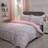 Dreamscene Super Dreamscene Blossoms Duvet Cover Pink, Grey