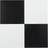 Achim Tivoli Self Adhesive Vinyl Floor Tile 12" x 12" Black/White, 45 Pack