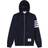 Thom Browne Classic Loopback 4 Bar Full Zip Hoodie Men - Navy