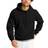 Hanes EcoSmart Pullover Fleece Hoodie - Black