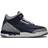 NIKE Air Jordan 3 Retro GS - Georgetown Midnight Navy/Cement Grey/White