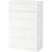 Ikea Kullen White Chest of Drawer 70x112cm